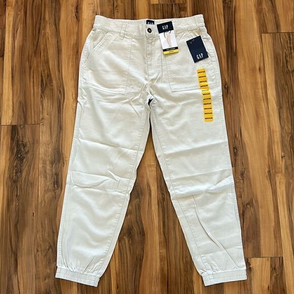 NEW Gap Twill Joggers - Picture 2 of 7